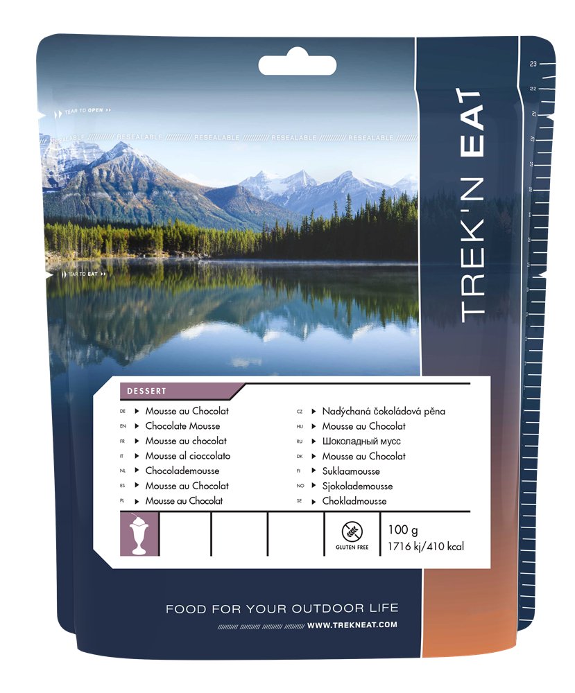 Trekking - Nahrung gefriergetrocknet | Trek'n Eat Mousse au Chocolat | Eddy's Adventure