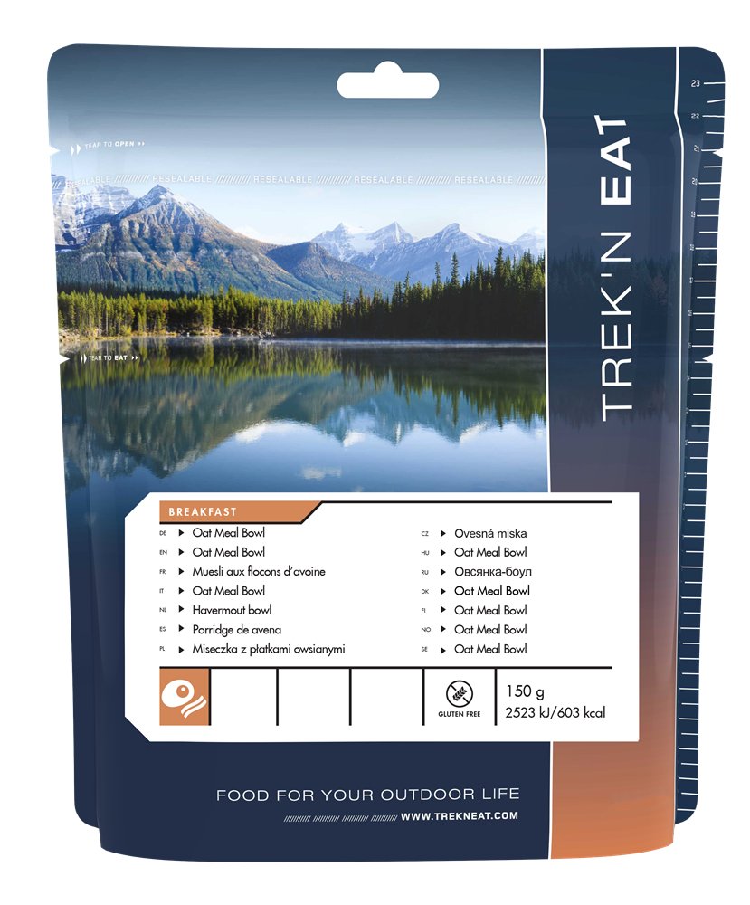 Trekking - Nahrung gefriergetrocknet | Trek'n Eat Oat Meal Bowl | Eddy's Adventure