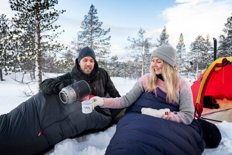 Wahl des Schlafsacks fürs Wintercamping - Eddy's Adventure GmbH