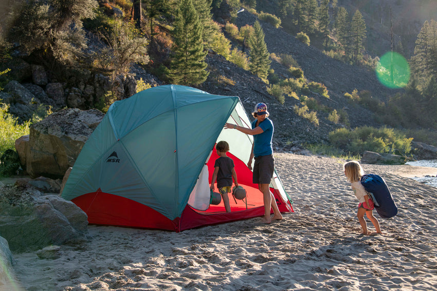 Familien Camping Ausrüstung mieten