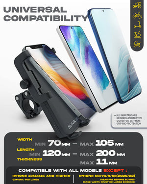 Sunslice Cyclotron 5000 MaH Powerbank, Telefonhalterung und Fahrradlicht