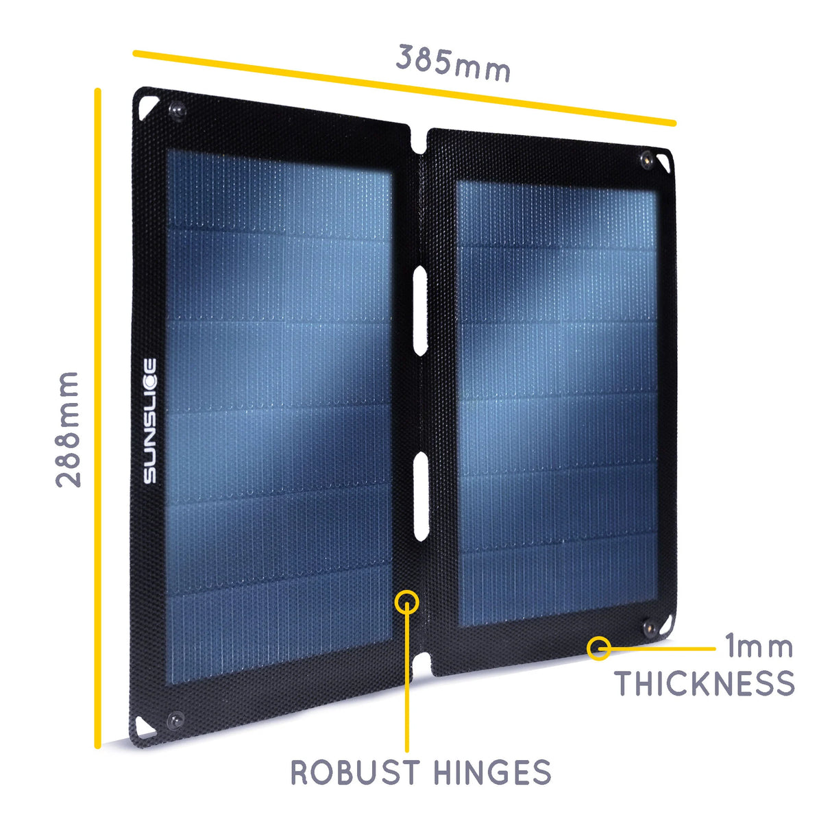 Sunsclice Fusion Flex 12 - ultraleichtes Solarpanel für mehrtägige Touren