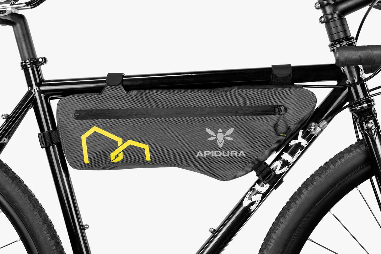 Apidura Expedition Compact Frame Pack Bikepacking Taschen mieten I Eddy's Adventure