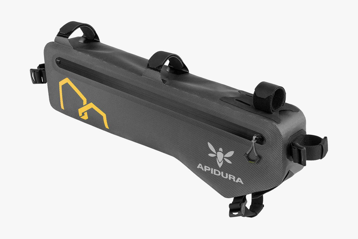 Apidura Expedition Tall Frame Pack (große Rahmentasche) Bikepacking Taschen mieten I Eddy's Adventure