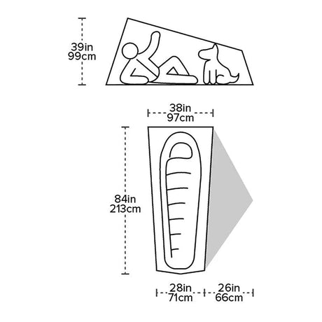Big Agnes Tiger Wall UL1 - Bikepacking Zelt für 1 Person