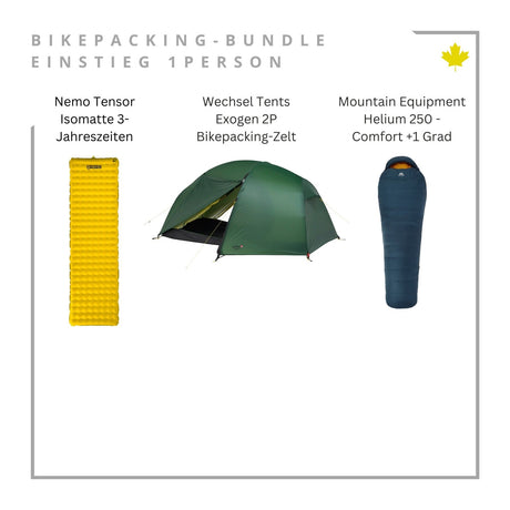 Bikepacking - Bundle Einstieg 1 Person JETZT MIETEN bei Eddy's Adventure