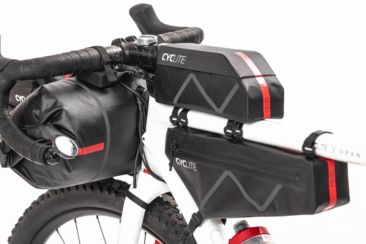 Bikepacking Taschen | CYCLITE Frame Bag - Bikepacking Rahmentasche - Volumen 2.8L | Eddy's Adventure
