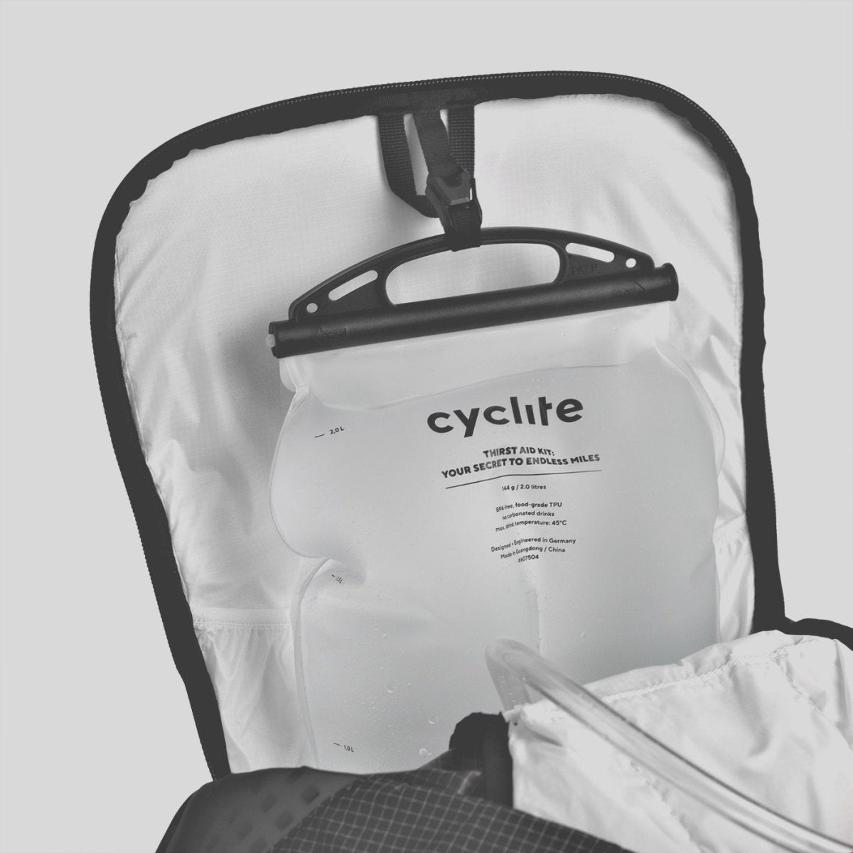 CYCLITE Hydration Bladder / 01 - Volumen 2.0L - passend für Hydration Vest