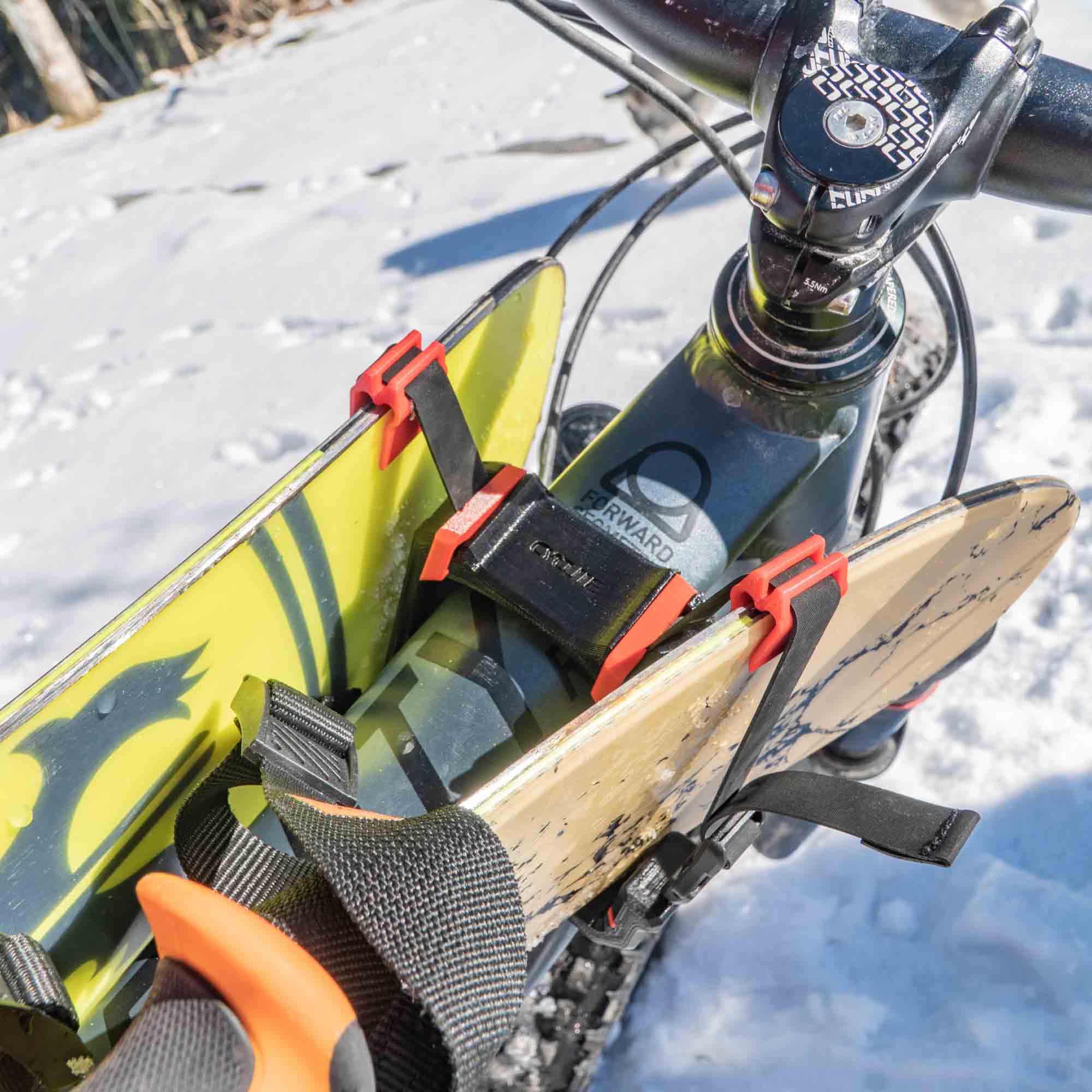 Bike ski rack on sale