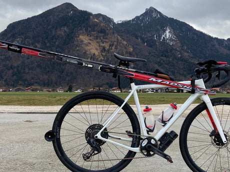Ski - Halterung/Ski - Rack | CYCLITE Ski Rack - die Ski - Halterung für Dein Mountainbike | Eddy's Adventure