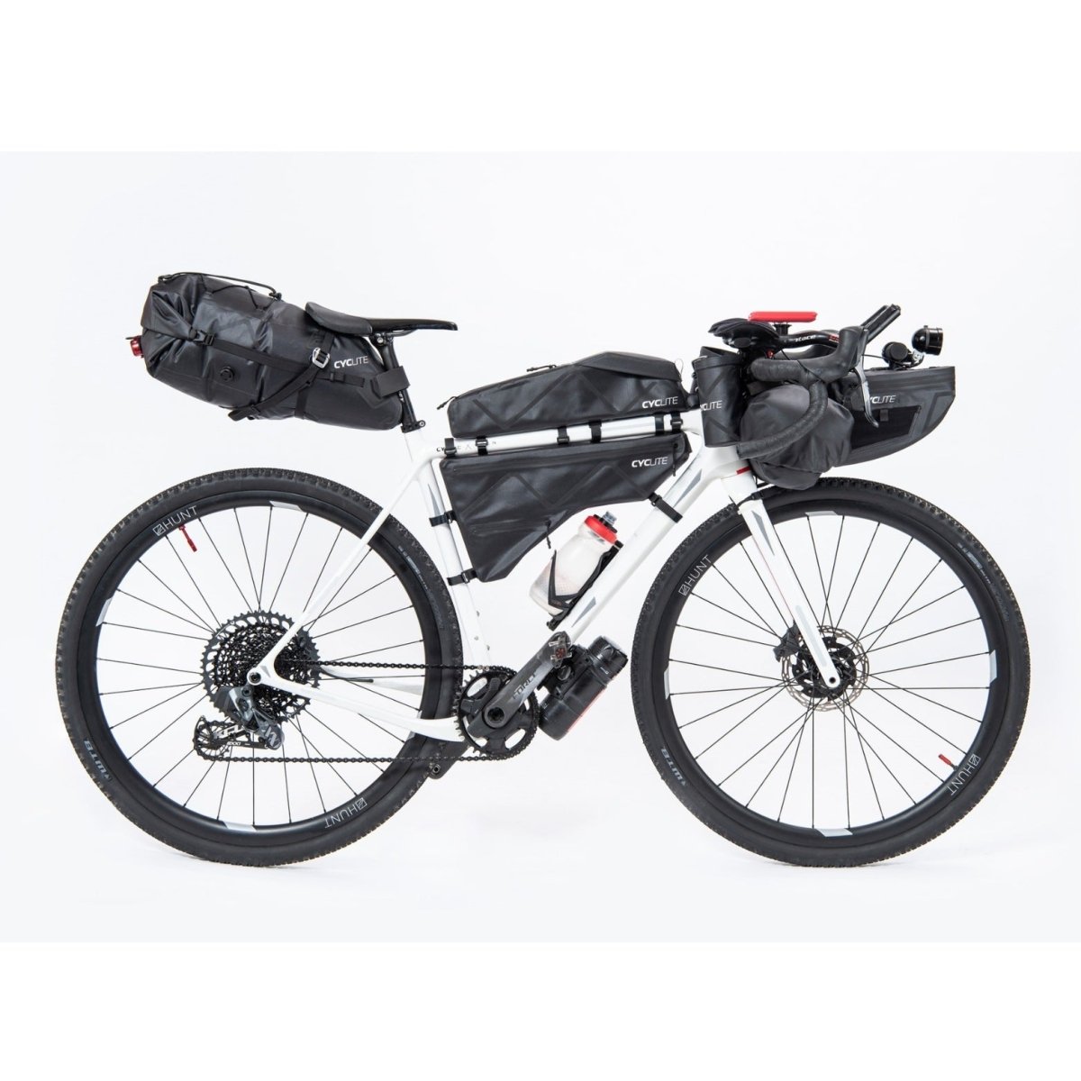 CYCLITE Top Tube Bag Large - Bikepacking - Volumen 2.2 Liter (re - use)