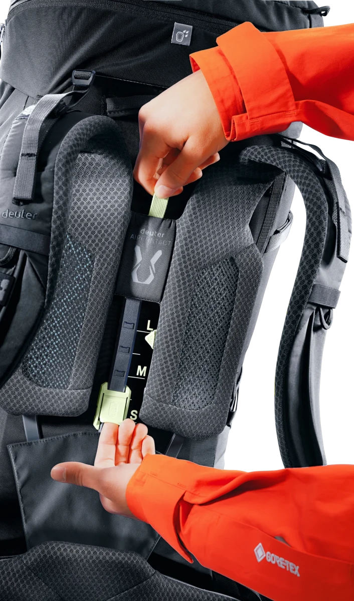 Deuter Aircontact Core 70+10 Men's Fit - komfortabler Trekkingrucksack für längere Touren