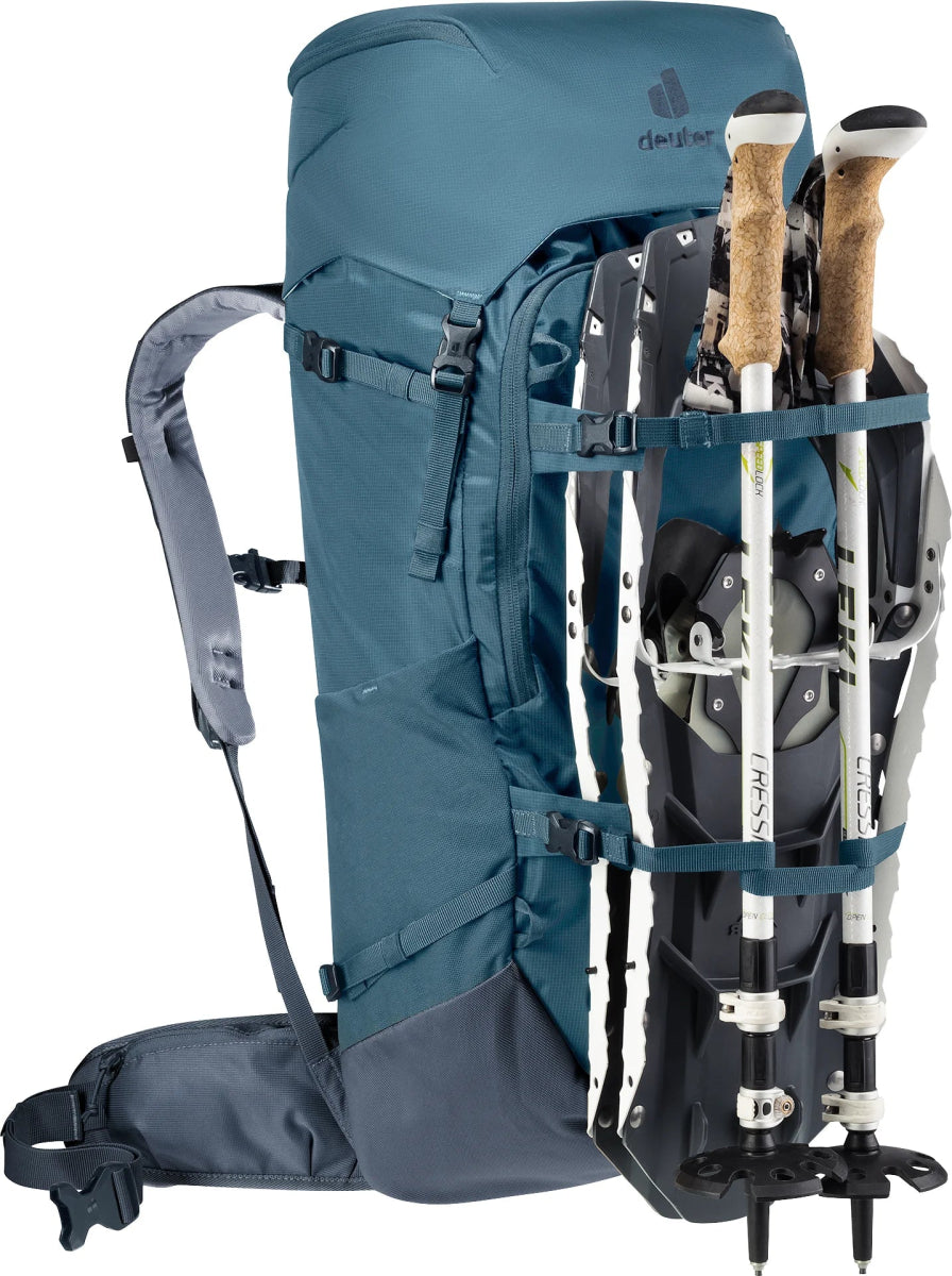 Deuter Rise 34+8 Liter Men - Wintertourenrucksack mit Frontöffnung Skitourenrucksäcke von 20 - 40 Liter mieten I Eddy's Adventure