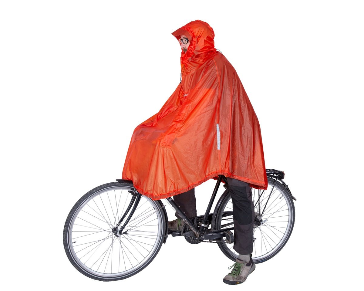 Exped Bike + Hike Poncho UL - ultraleichter Poncho fürs Fahrrad oder die Wanderung Ponchos mieten I Eddy's Adventure