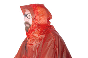 Exped Bike + Hike Poncho UL - ultraleichter Poncho fürs Fahrrad oder die Wanderung Ponchos mieten I Eddy's Adventure