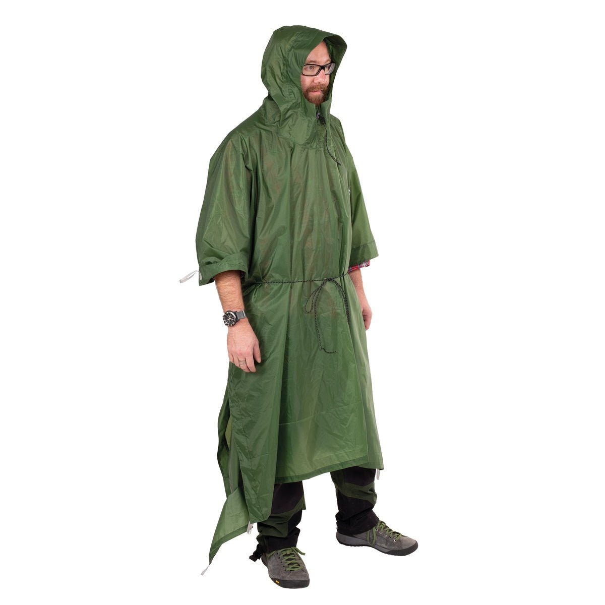 Exped Tarp Poncho - Tarp und Poncho in einem für Minimalisten Ponchos mieten I Eddy's Adventure