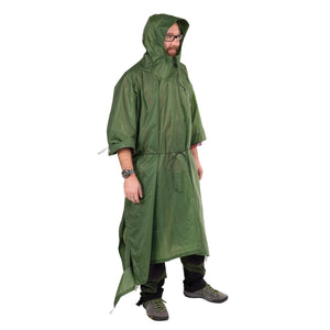 Exped Tarp Poncho - Tarp und Poncho in einem für Minimalisten Ponchos mieten I Eddy's Adventure