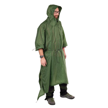 Exped Tarp Poncho - Tarp und Poncho in einem für Minimalisten Ponchos mieten I Eddy's Adventure