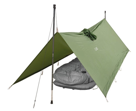 Exped Tarp Poncho - Tarp und Poncho in einem für Minimalisten Ponchos mieten I Eddy's Adventure