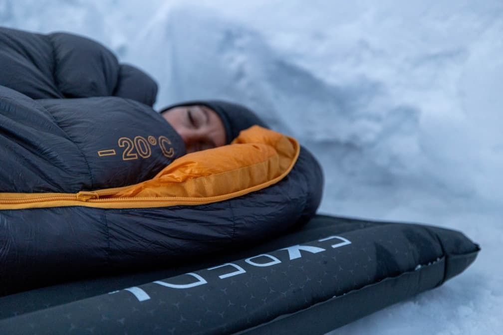 Isomatte Winter | EXPED Ultra 7R - Ultraleichte Daunen - Isomatte für den harten Winter | Eddy's Adventure
