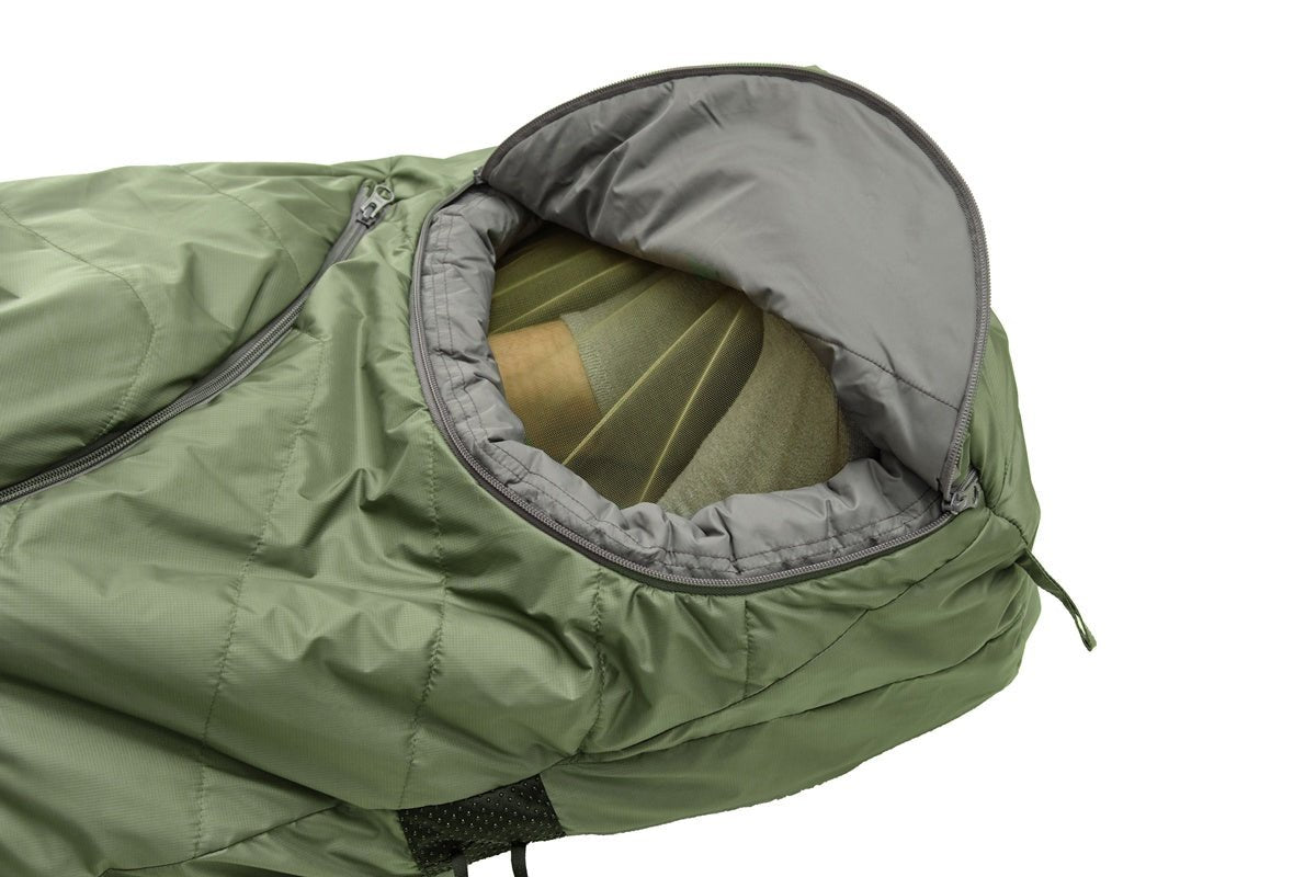 Grüezi Bag Biopod Wolle Survival Ice - Schlafsack für den harten Winter Survival Einsatz Survival - Schlafsack mieten I Eddy's Adventure