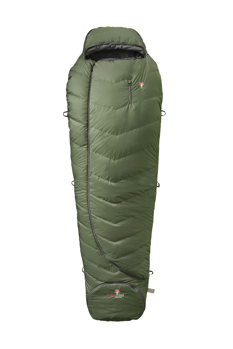 Grüezi Bag Biopod Wolle Survival Ice - Schlafsack für den harten Winter Survival Einsatz Survival - Schlafsack mieten I Eddy's Adventure