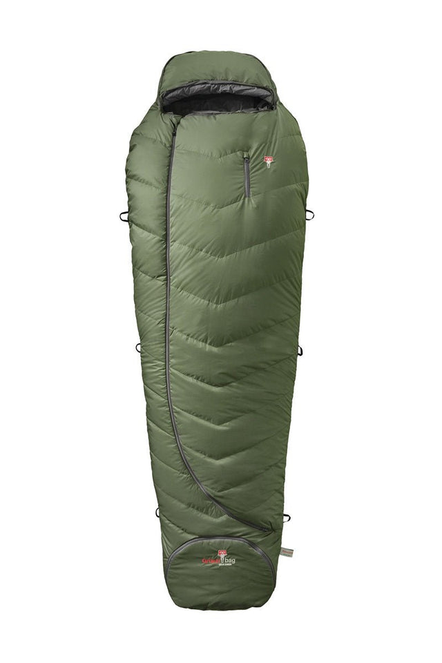 Grüezi Bag Biopod Wolle Survival - Schlafsack für den harten Survival Einsatz Survival - Schlafsack mieten I Eddy's Adventure