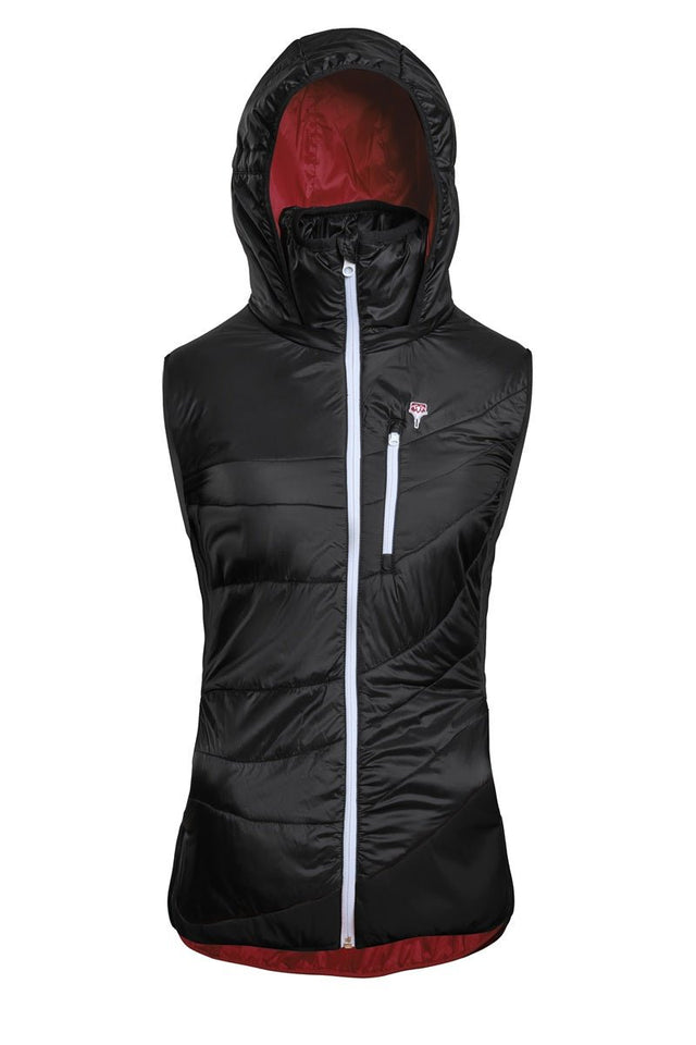 Grüezi bag Refreshful SilkWool Vest Women Isolationsweste | Black Isolationsweste mieten I Eddy's Adventure