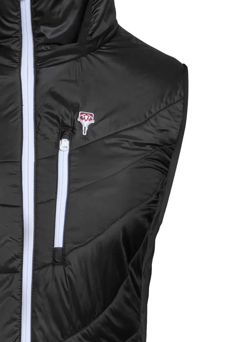 Grüezi bag Refreshful SilkWool Vest Women Isolationsweste | Black Isolationsweste mieten I Eddy's Adventure