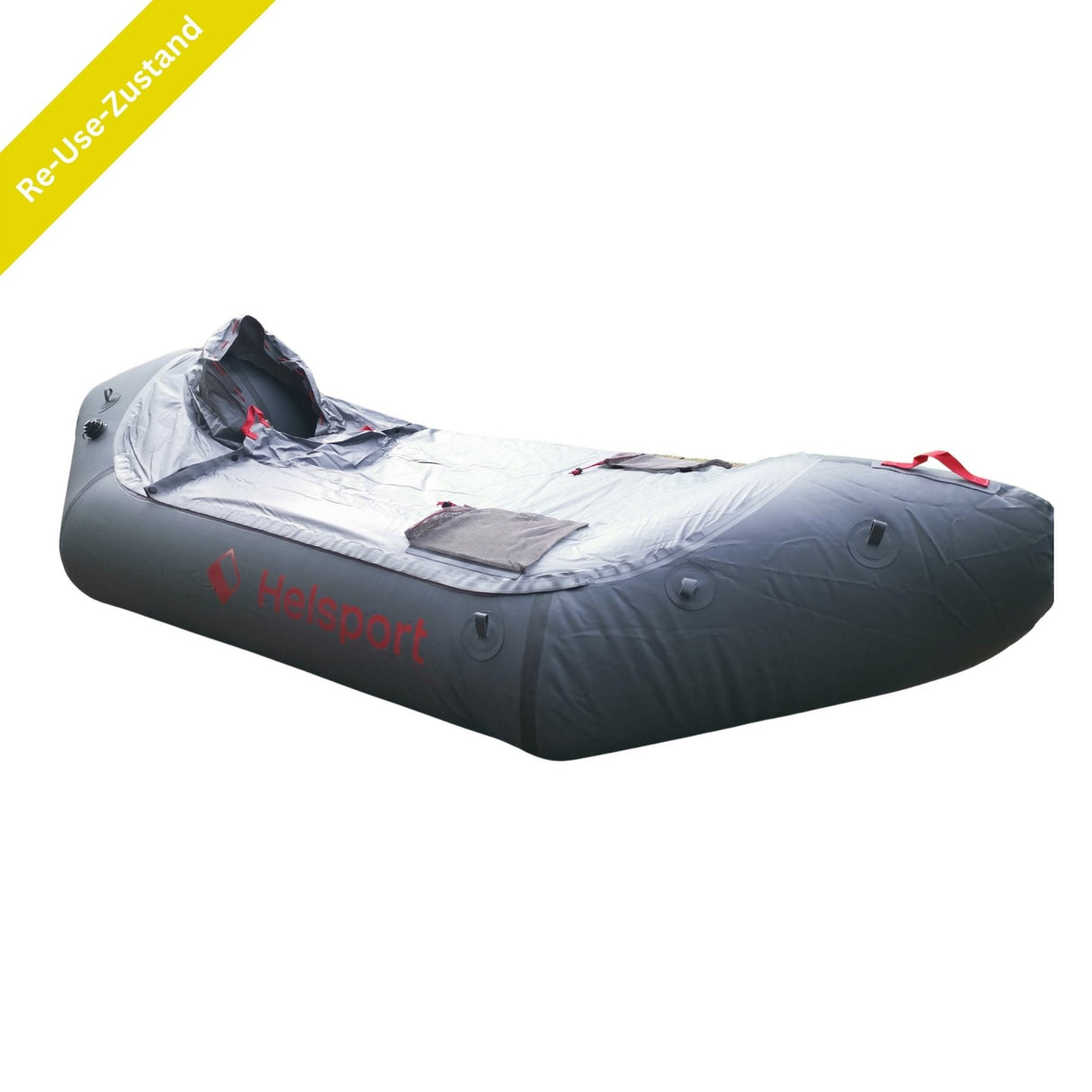 Helsport Stream Pro Packraft/ Rucksackboot inkl. Paddel (re - use) JETZT MIETEN bei Eddy's Adventure