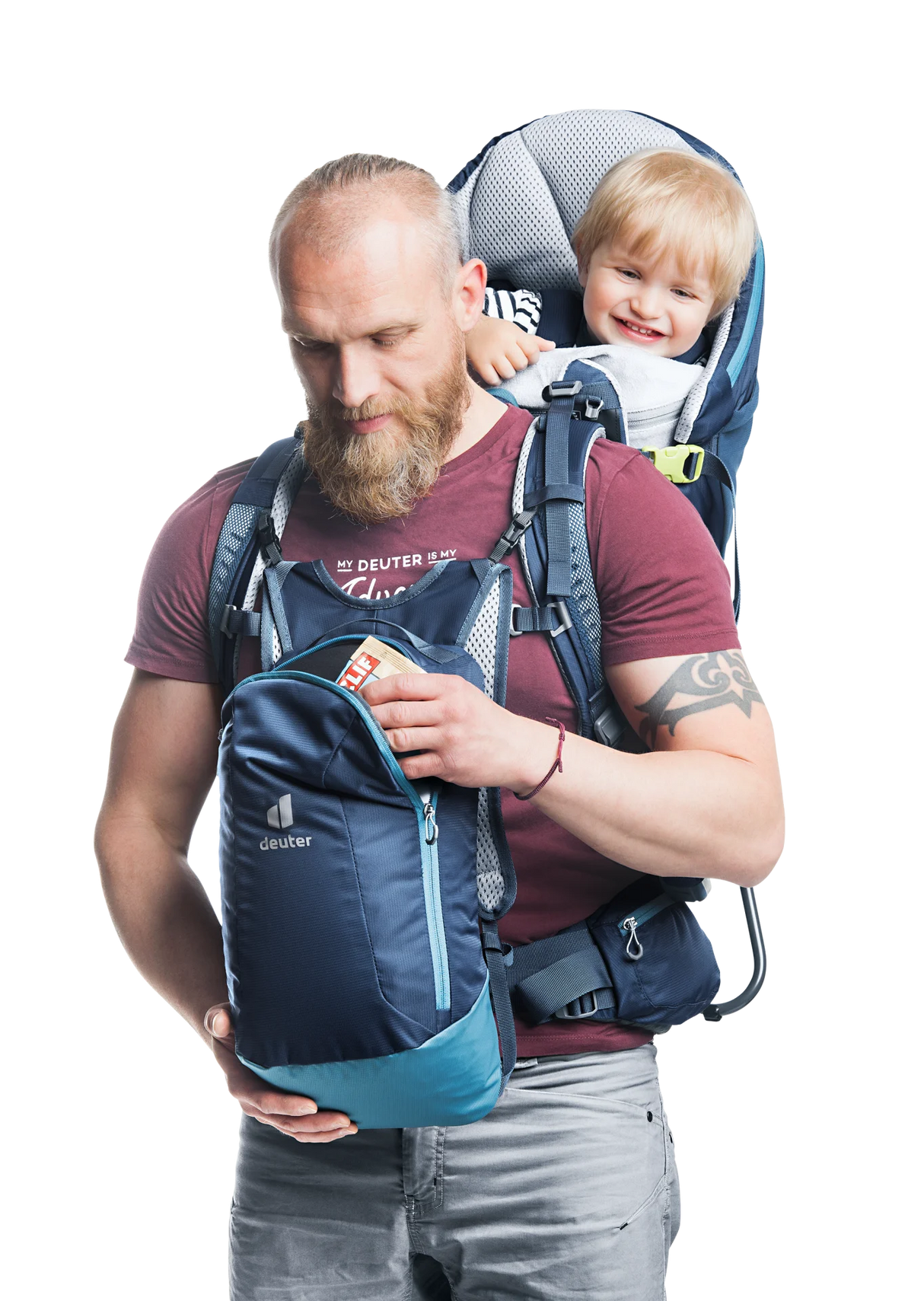 Deuter Kid Comfort Pro - Kindertrage für längere Touren mit Zusatzausstattung