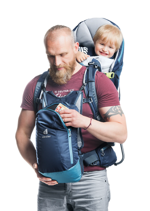 Deuter Kid Comfort Pro - Kindertrage für längere Touren mit Zusatzausstattung