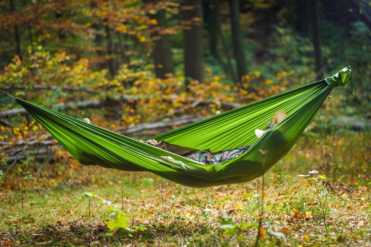 Lesovik DUCH Hängematte | robust und gross 300 x 150cm Hängematten mieten I Eddy's Adventure