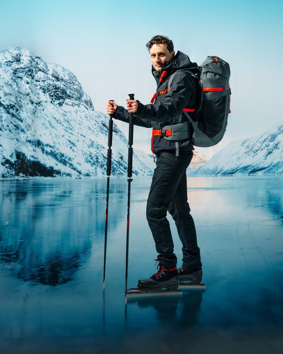 Lundhags Torne BC - Schlittschuhe mit Bindung / Nordic Ice Skating Schlittschuhe mieten I Eddy's Adventure