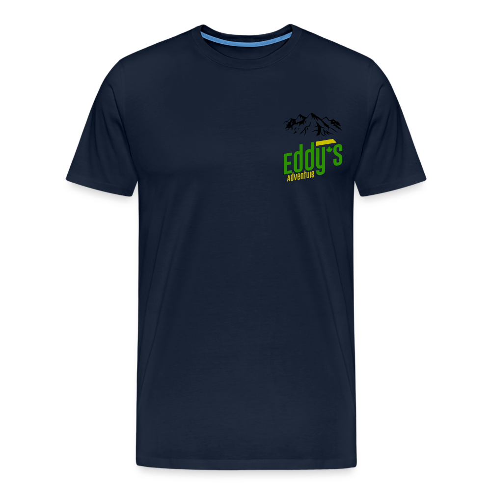 Männer Premium T-Shirt JETZT MIETEN bei Eddy's Adventure