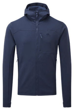 Mountain Equipment Durian Hooded Jacket - Robuste Fleecejacke Männer für Winterbergtouren und Skitouren Fleecejacke Männer mieten I Eddy's Adventure