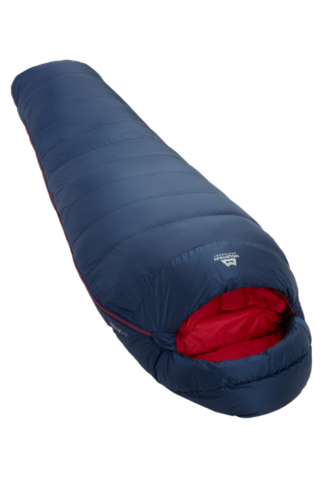 Mountain Equipment Helium 250 Daunenschlafsack für Rucksack - und Bikepackingtouren (re - use) Daunenschlafsack Frühling/Sommer mieten I Eddy's Adventure