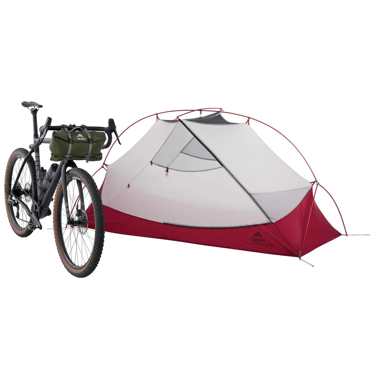 MSR Hubba Hubba Bikepack 1P - Bikepackingzelt Bikepackingzelte mieten I Eddy's Adventure