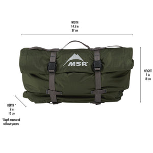 Bikepackingzelt 2 Personen | MSR Hubba Hubba Bikepack 2 Personen - für Fahrradtrekking | Eddy's Adventure
