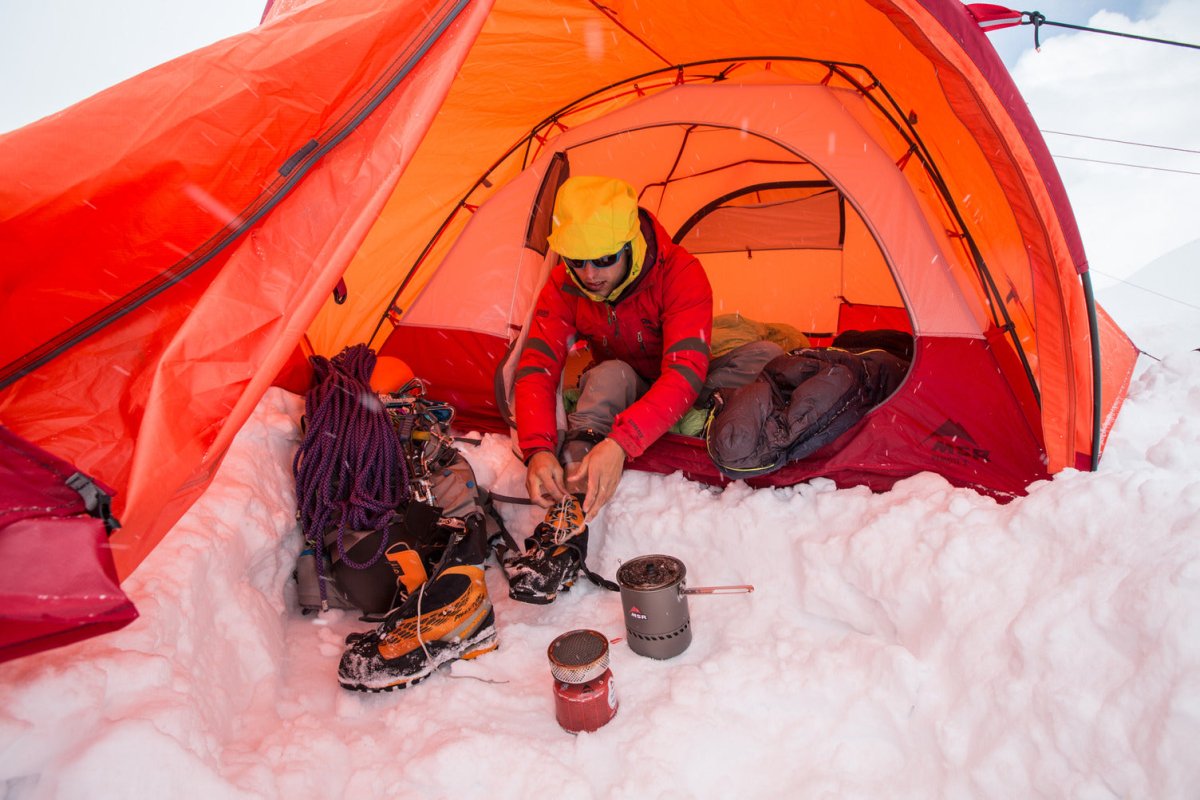 MSR Remote 3 Expeditions - und Winterzelt Winterzelte/ Expeditionszelte mieten I Eddy's Adventure