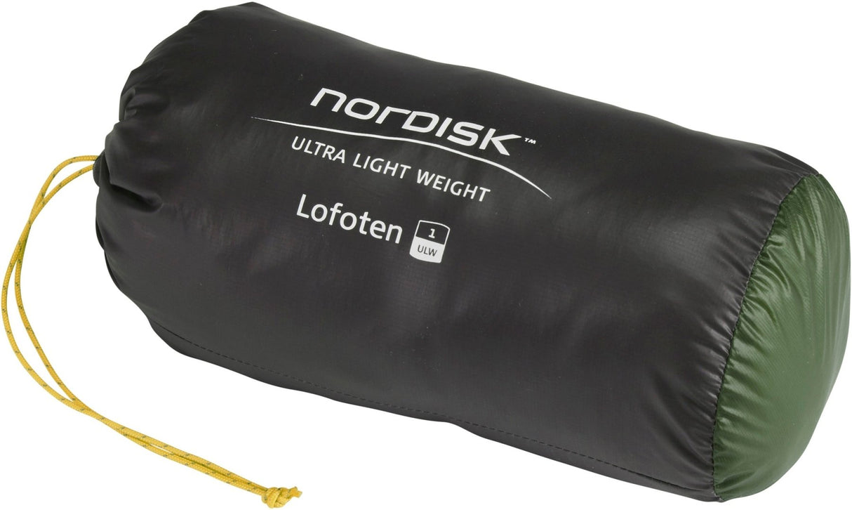 Bikepackingzelt 1 Person | Nordisk Lofoten 1 ULW - ultraleichtes 4 - Jahreszeiten - Zelt | Eddy's Adventure