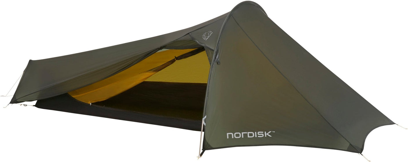Bikepackingzelt 1 Person | Nordisk Lofoten 1 ULW - ultraleichtes 4 - Jahreszeiten - Zelt | Eddy's Adventure