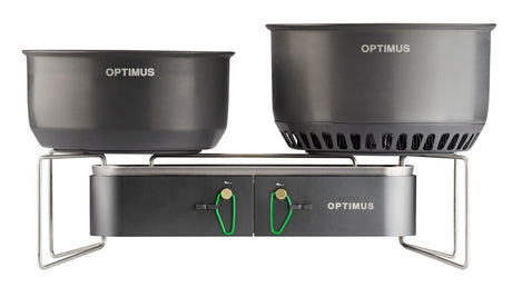Optimus Gemini II - 2 - Flammen - Gaskocher für Gruppen oder Familien