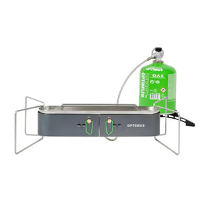 Optimus Gemini II - 2 - Flammen - Gaskocher für Gruppen oder Familien