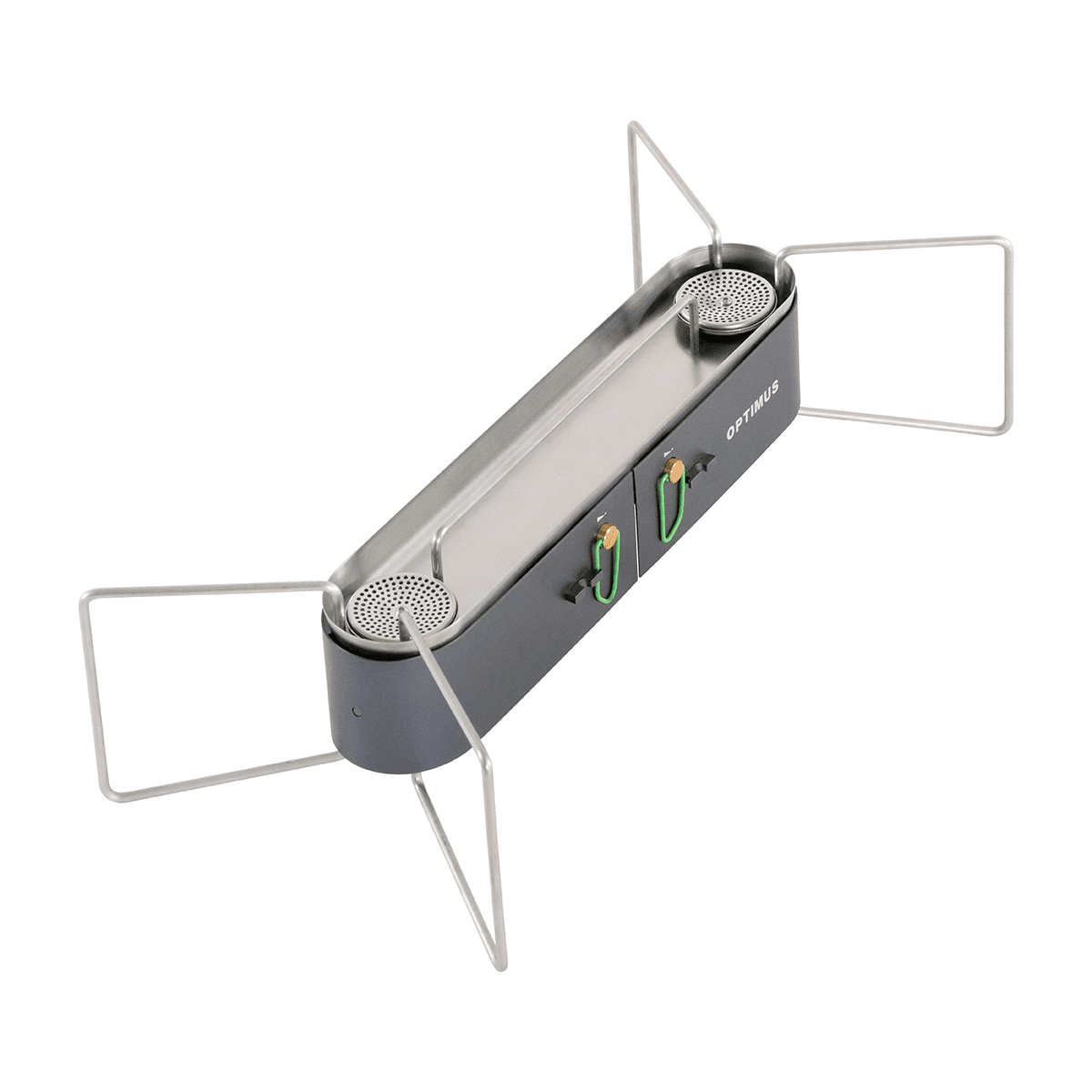 Optimus Gemini II - 2 - Flammen - Gaskocher für Gruppen oder Familien