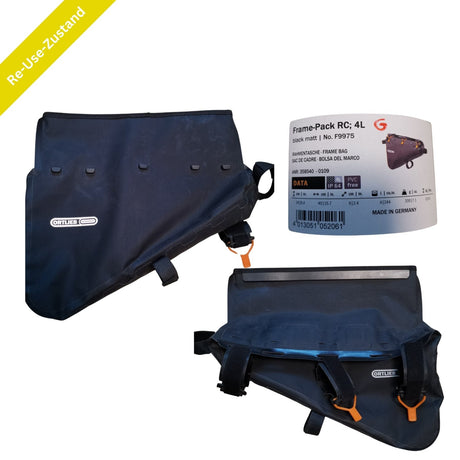 Ortlieb Frame - Pack RC - 4 Liter - Rahmentasche/Bikepacking (re - use) JETZT MIETEN bei Eddy's Adventure