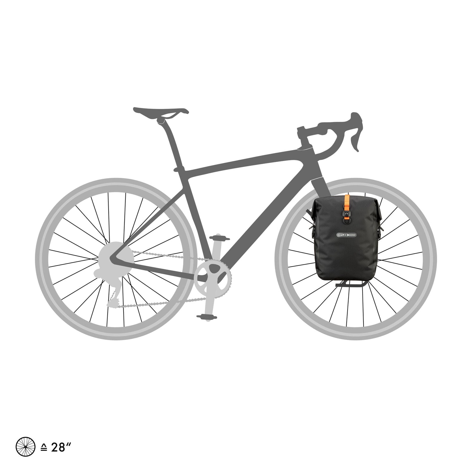 Ortlieb Gravel-Pack QL2.1 Fahrradtaschen mieten