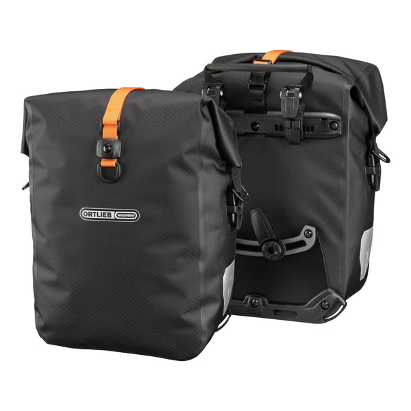 Ortlieb Gravel - Pack - 2 Bikepacking - Taschen/Gepäckträgertaschen mit je 12,5 Liter