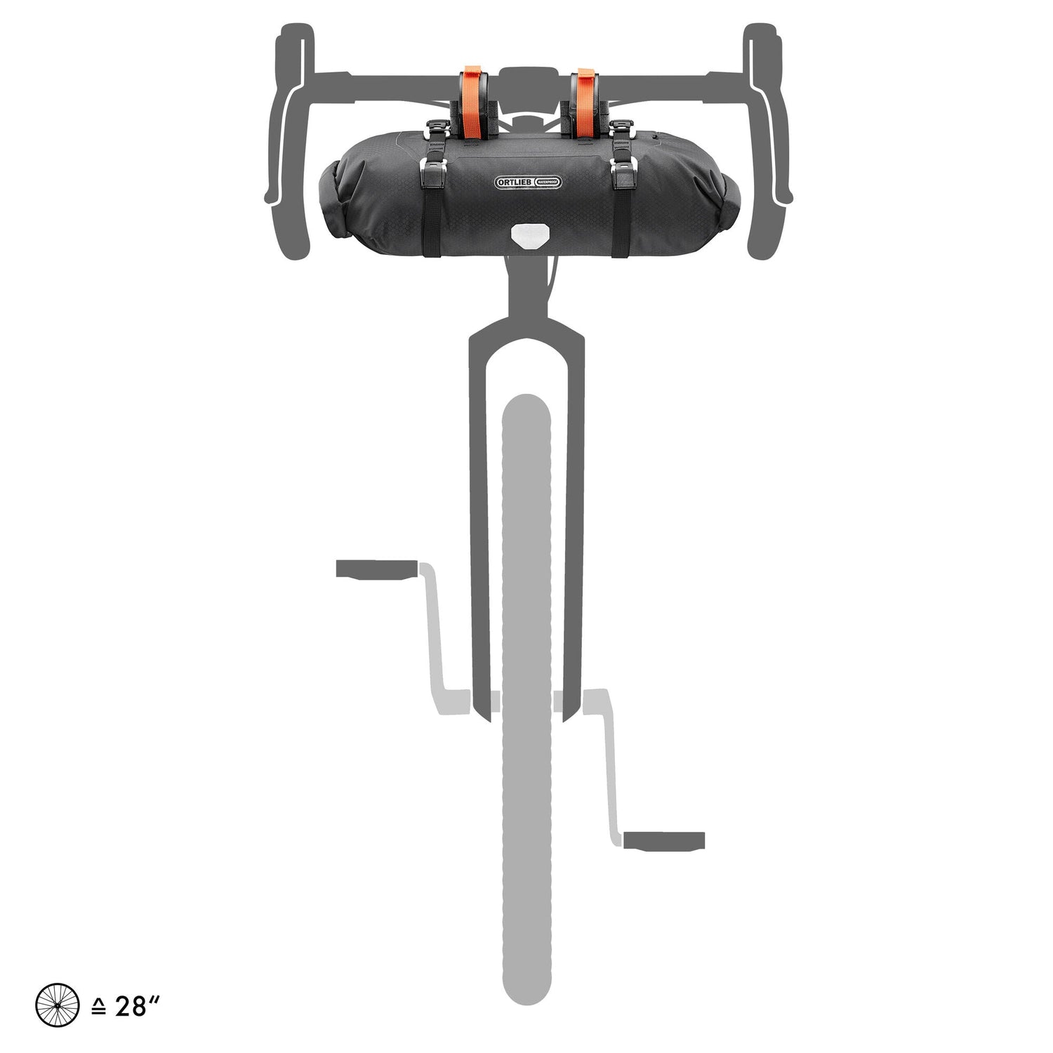 lenkertasche bikepacking Ortlieb Handlebar-Pack - 9 Liter - Lenkertasche für Bikepacking mieten - Lenkertaschen
