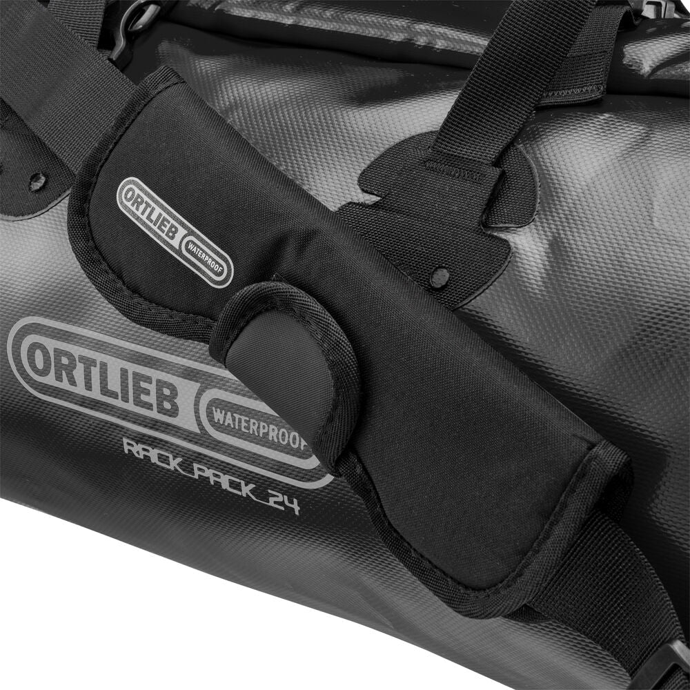 Ortlieb Rack - Pack Gepäckträger - Packsack kombinierbar mit Back - und Sport - Roller Packsäcke mieten I Eddy's Adventure